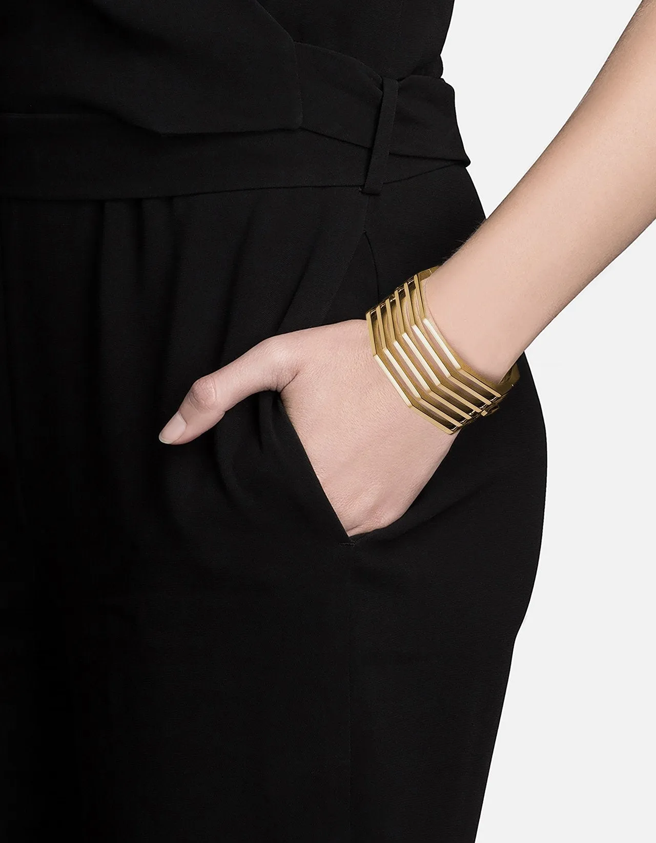 Ponti Cuff, Gold