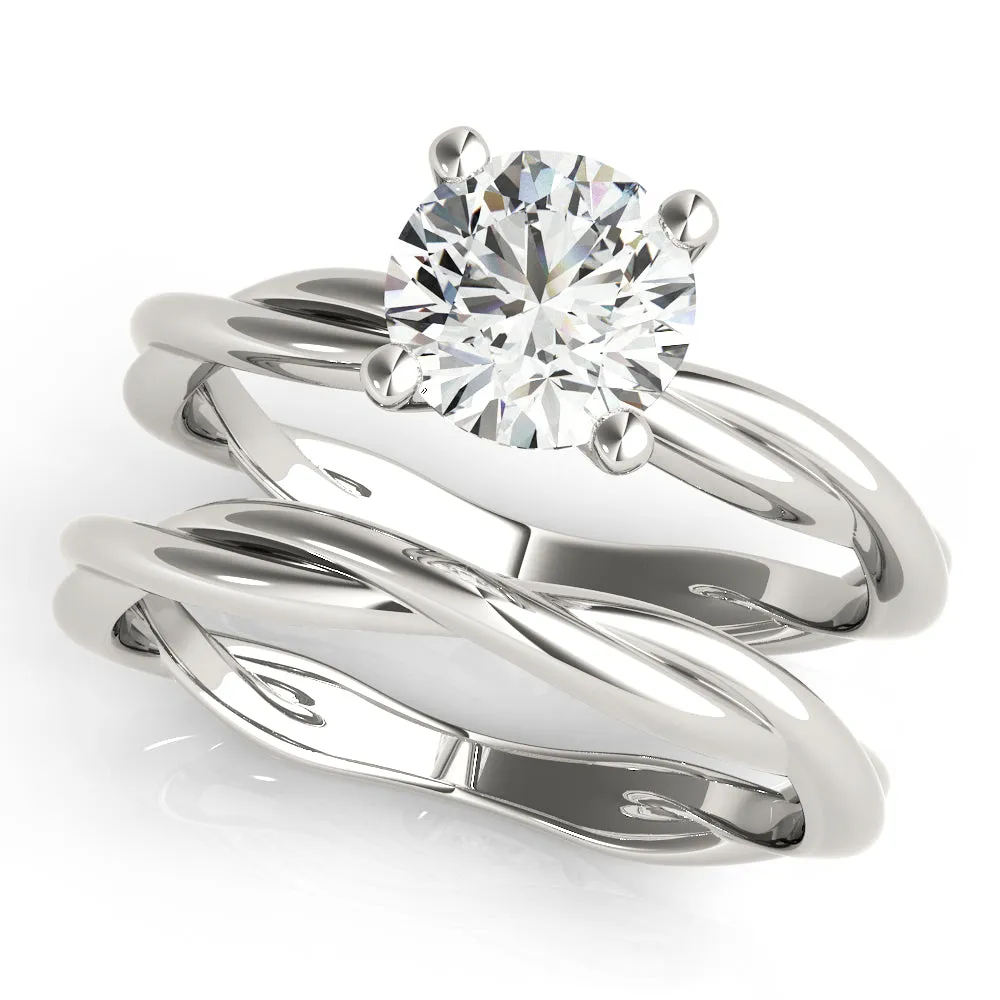 Rosa Classic Twist Wedding Ring