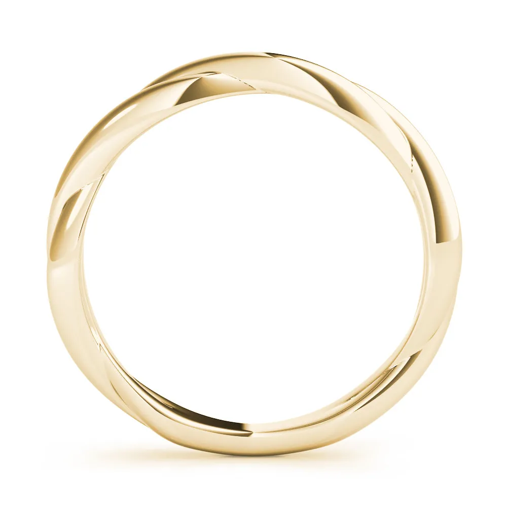 Rosa Classic Twist Wedding Ring