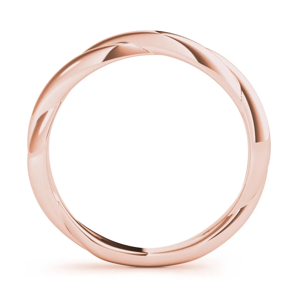 Rosa Classic Twist Wedding Ring