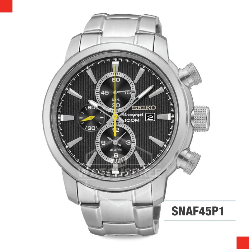 Seiko Chronograph Watch SNAF45P1 (Not For EU Buyers)