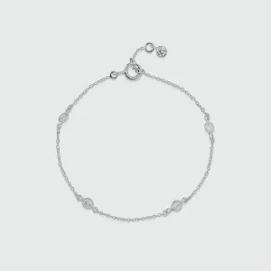 Sofia Sterling Silver & Cubic Zirconia Bracelet