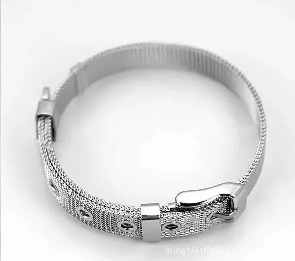 Stainless Steel 9mm Mesh Bracelet