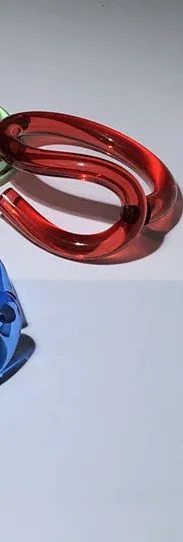 TEEK - Transparent Acrylic C Bangles | Various Colors