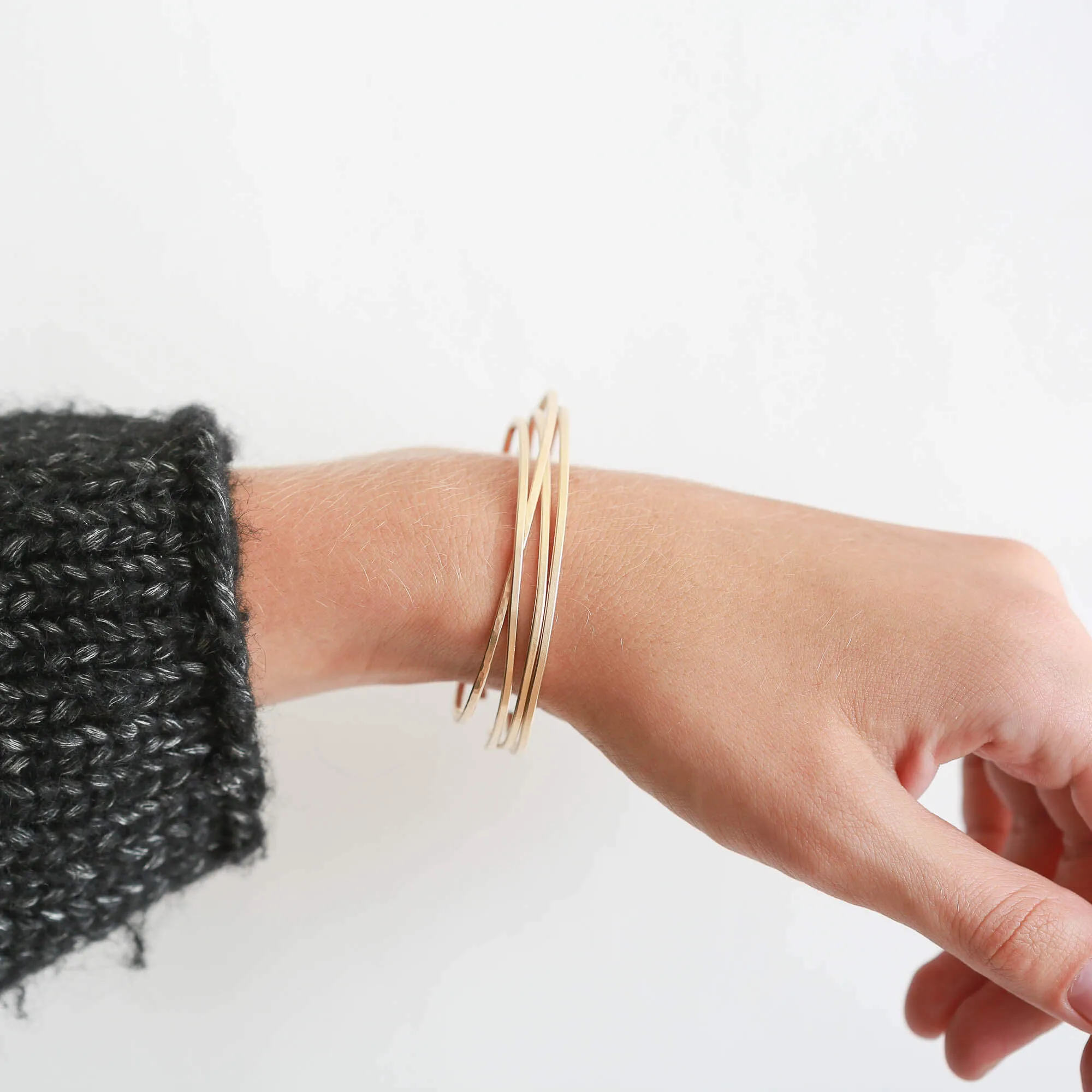 Thin Cuff Bracelet