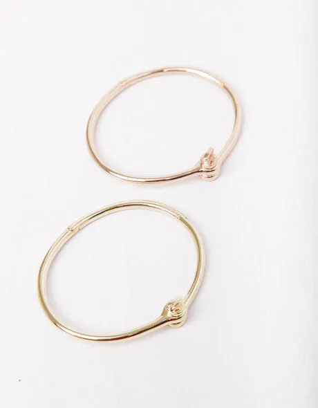 Top Screw Circle Cuff