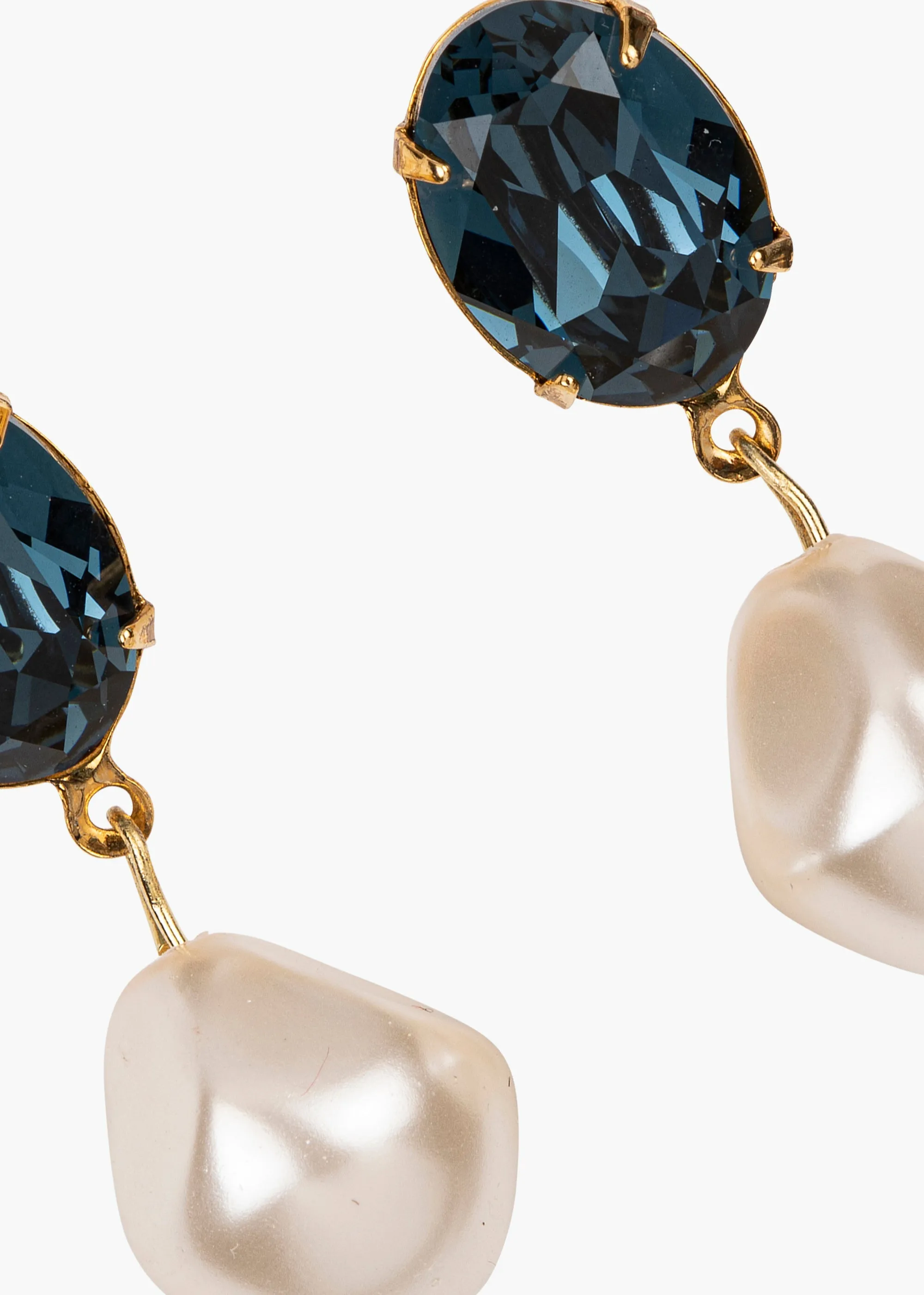 Tunis Earrings -- Sapphire