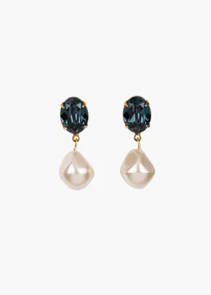 Tunis Earrings -- Sapphire