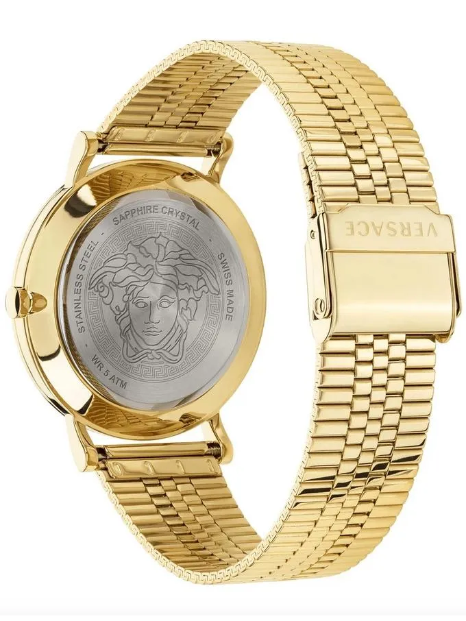 Versace V Essential - watch - Gold / Black - VEJ400521