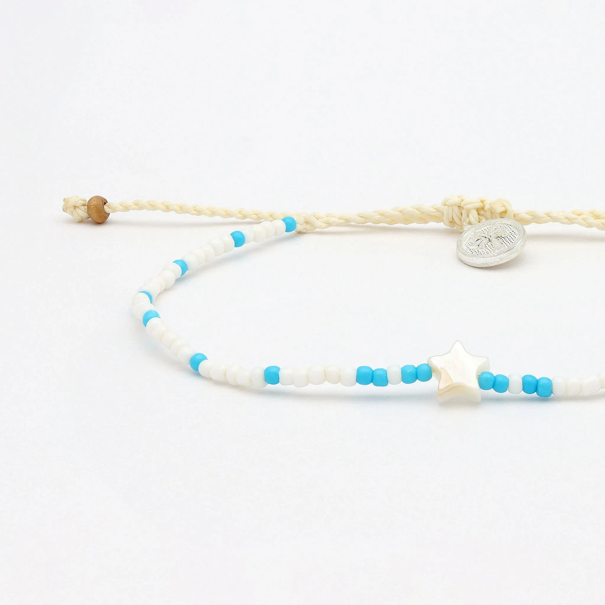 Waiʻanae Beaded Celestial Anklet