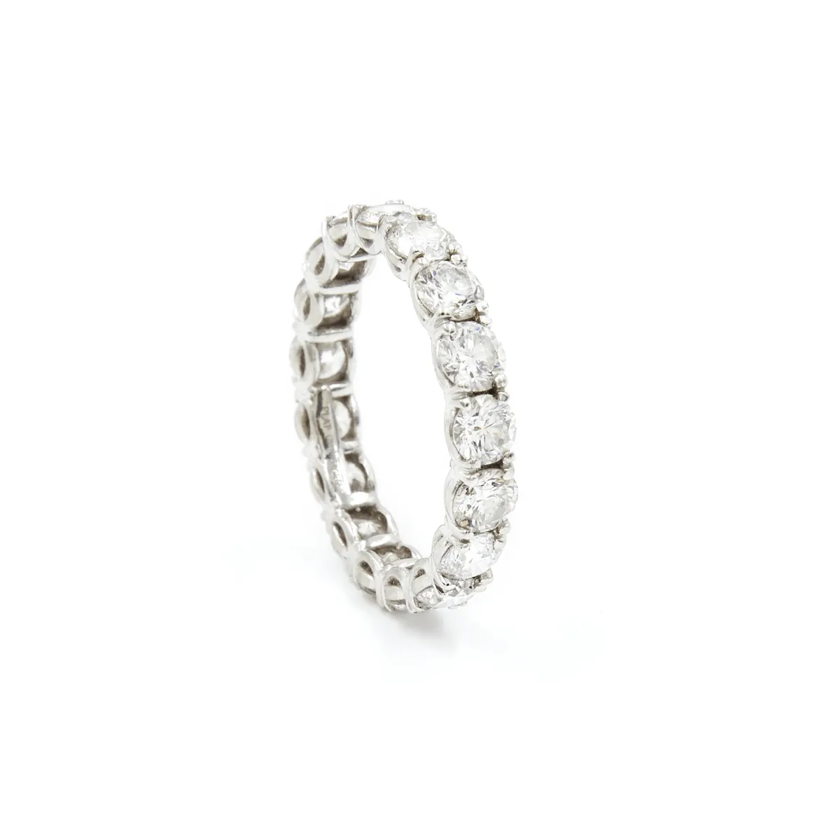 Wedding Band - Platinum Diamond Eternity Band