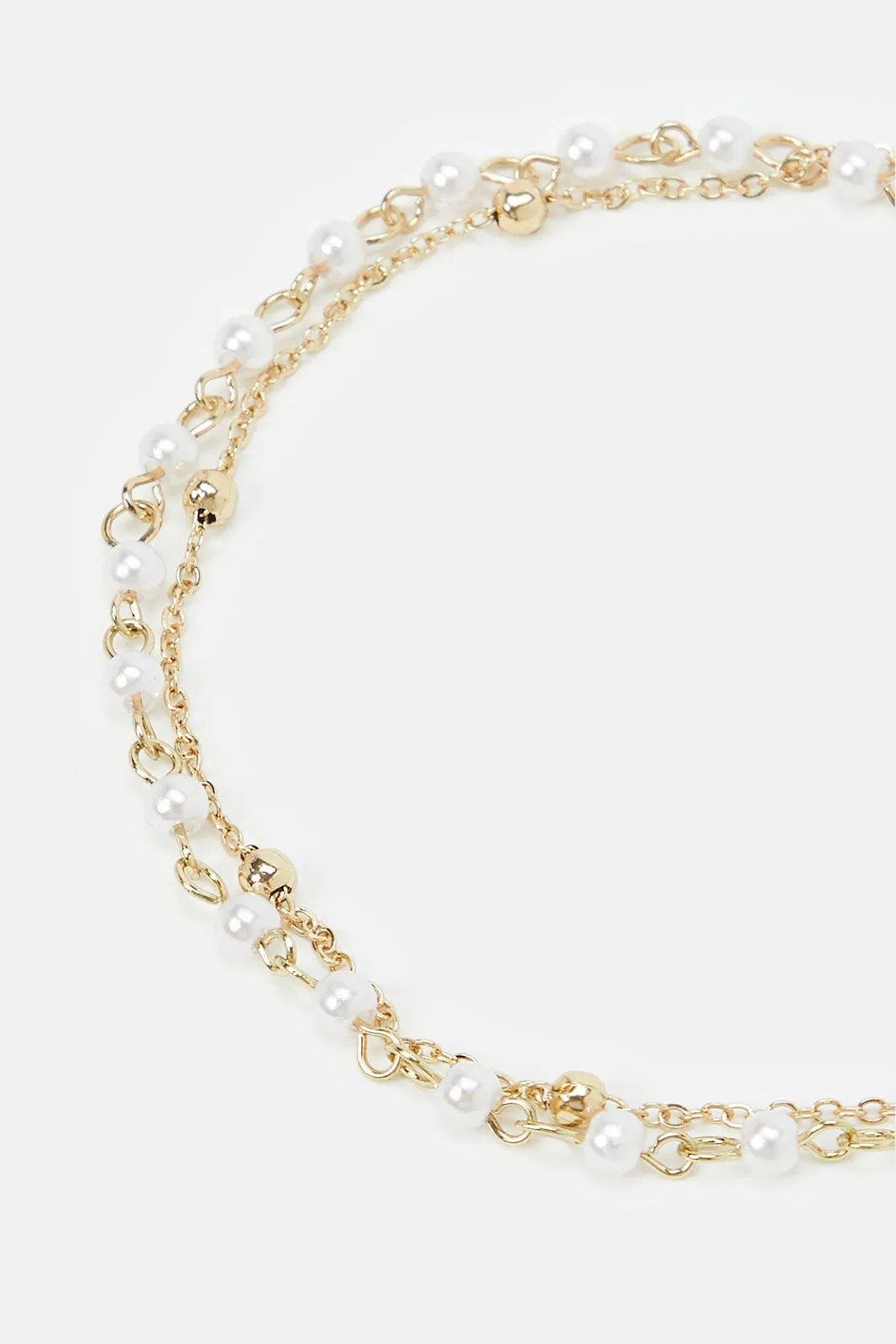 Women Gold Embellished Anklet