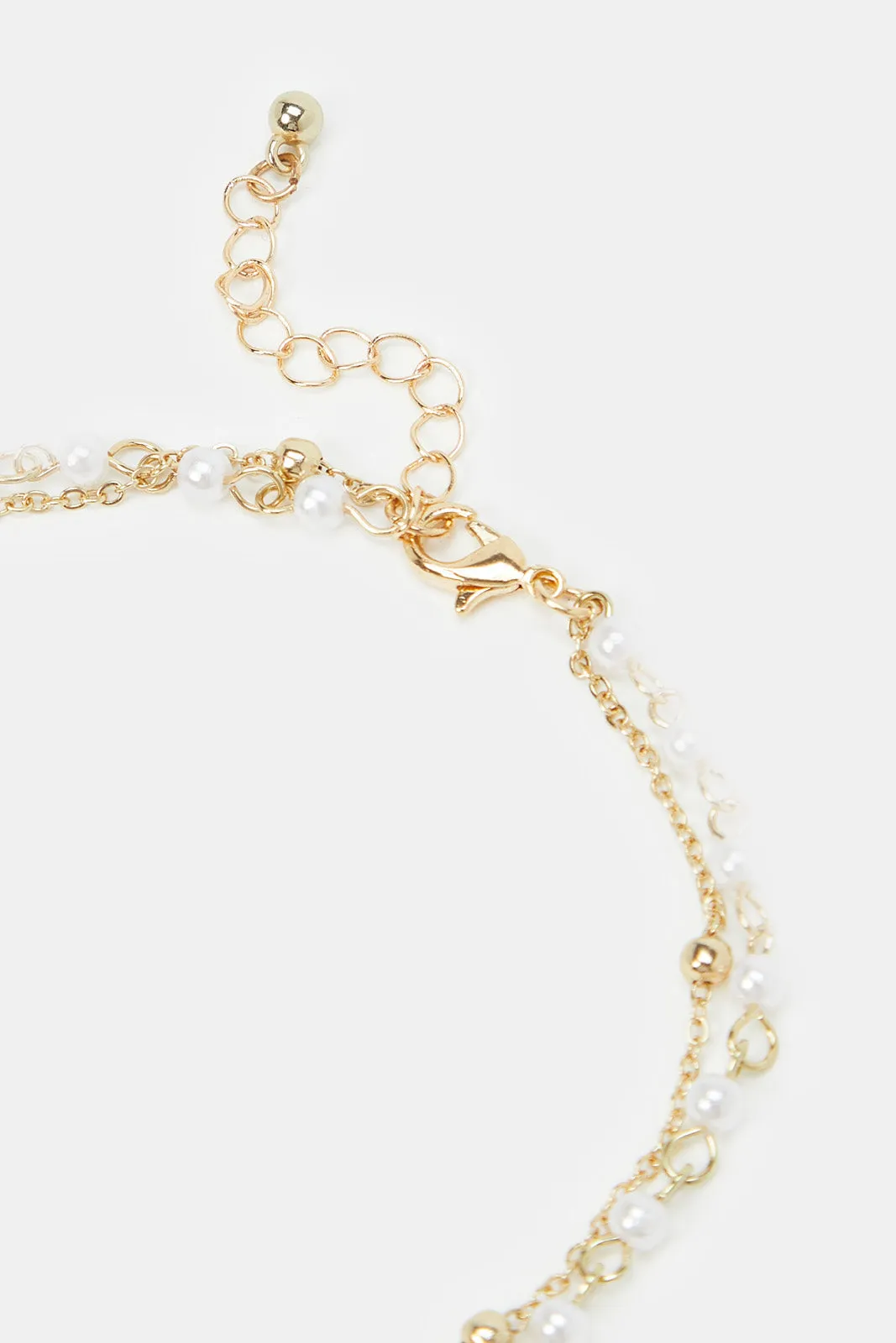 Women Gold Embellished Anklet