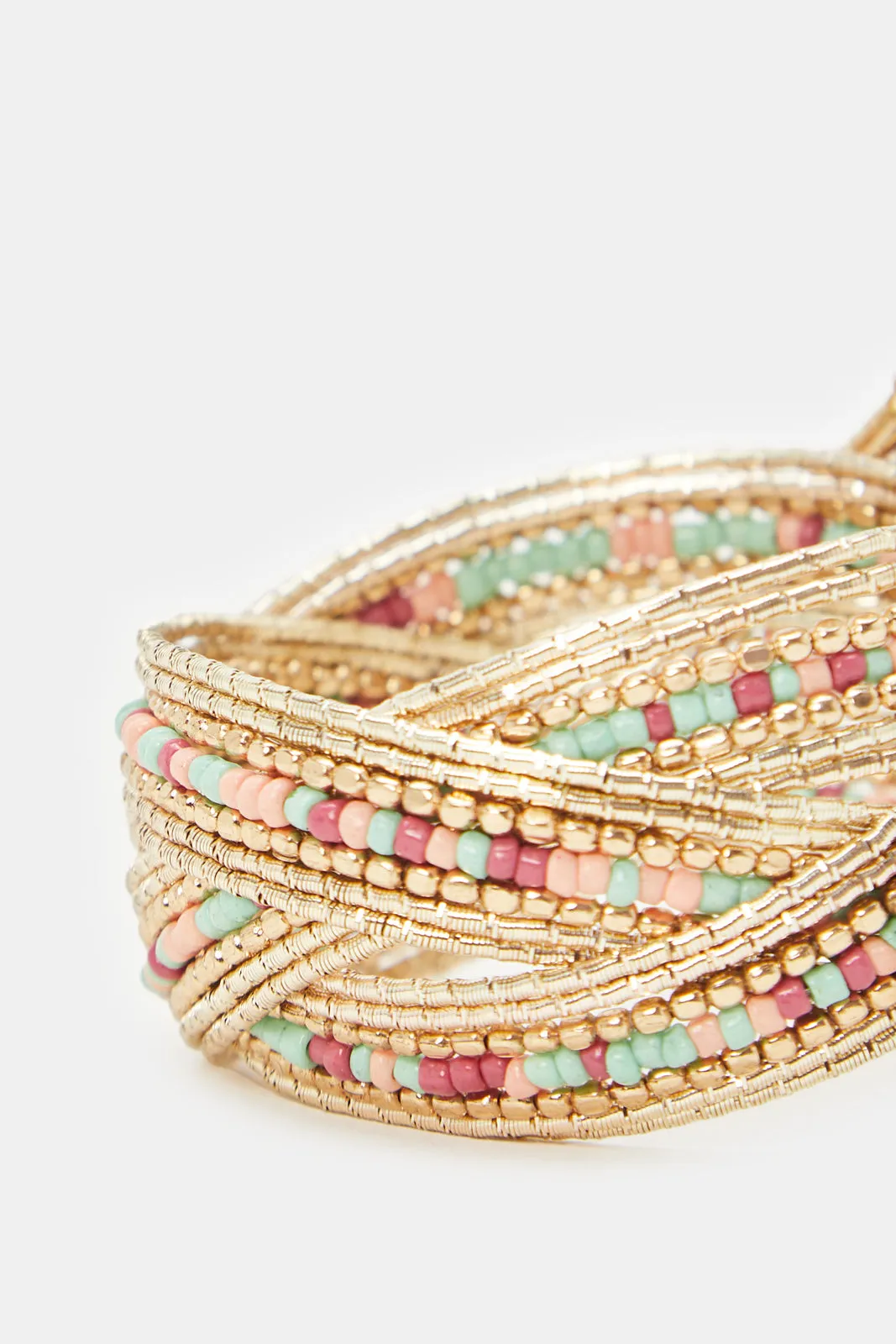 Women Multicolour Embellished Cuff