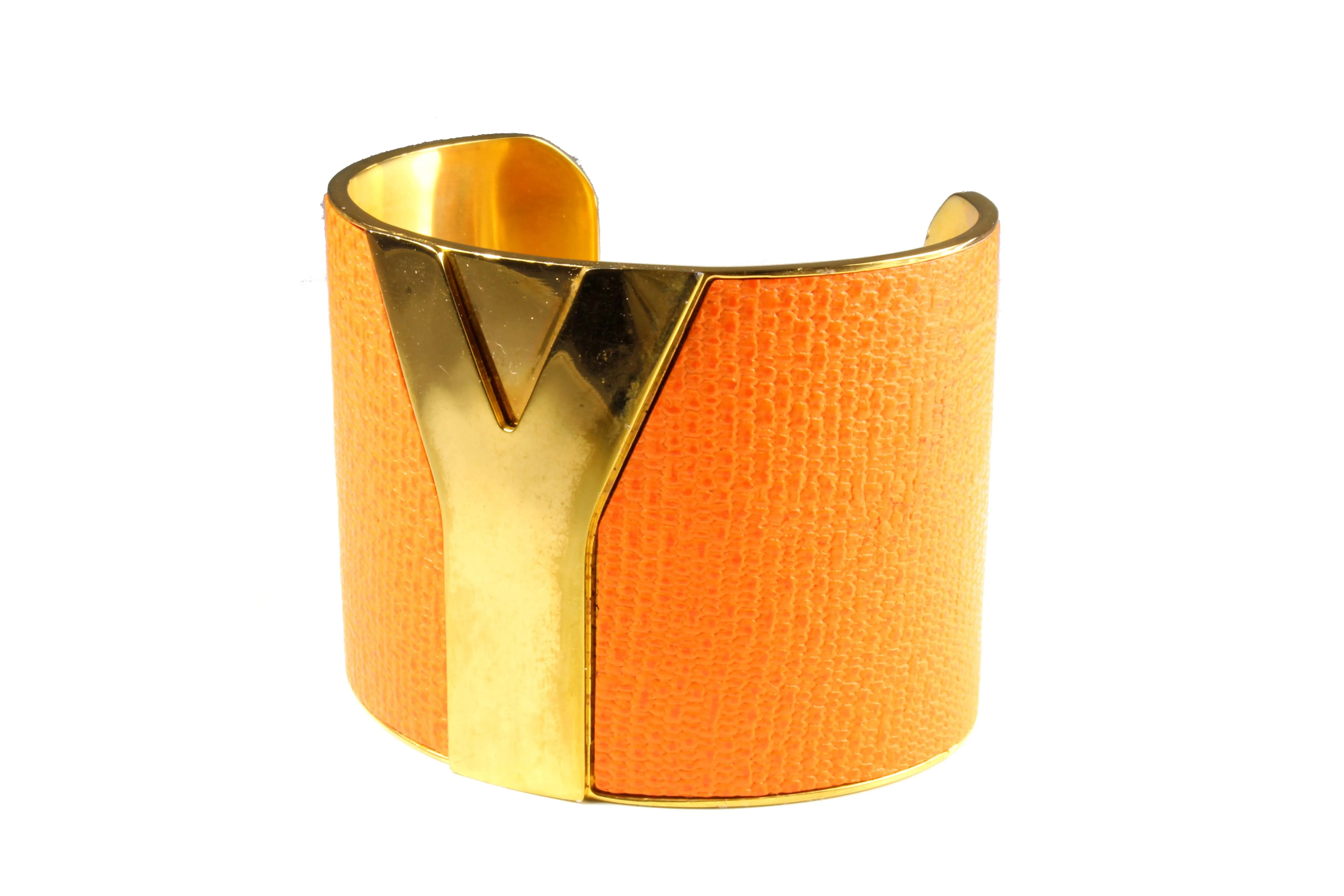 YVES SAINT LAURENT Y cuff bracelet